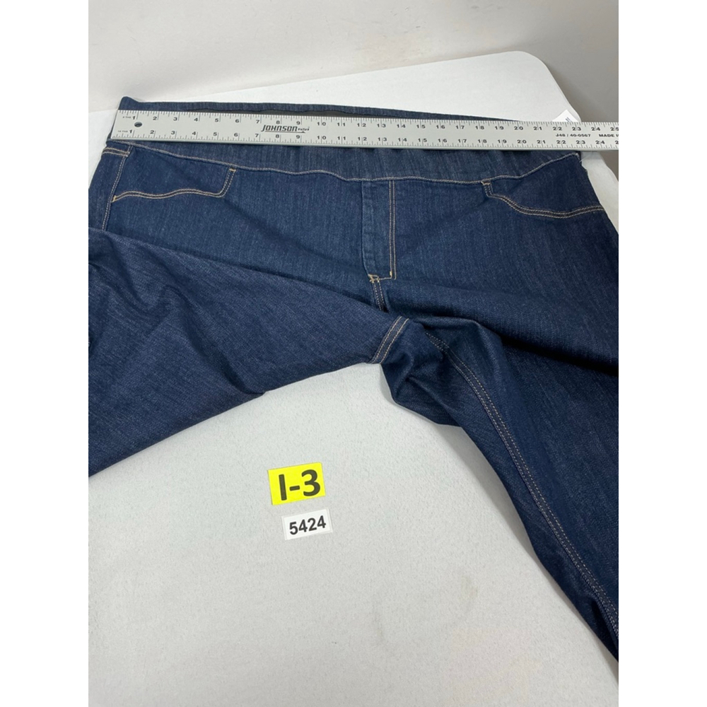 Womans Old Navy Rock Star Super Skinny Jeggings 24 Adjustible Waist Pullon NWT - Picture 7 of 10